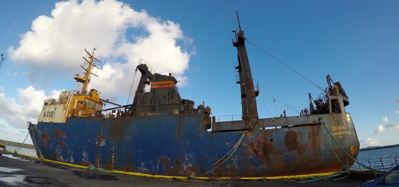 Read more about the article End of the line for abandoned trawler