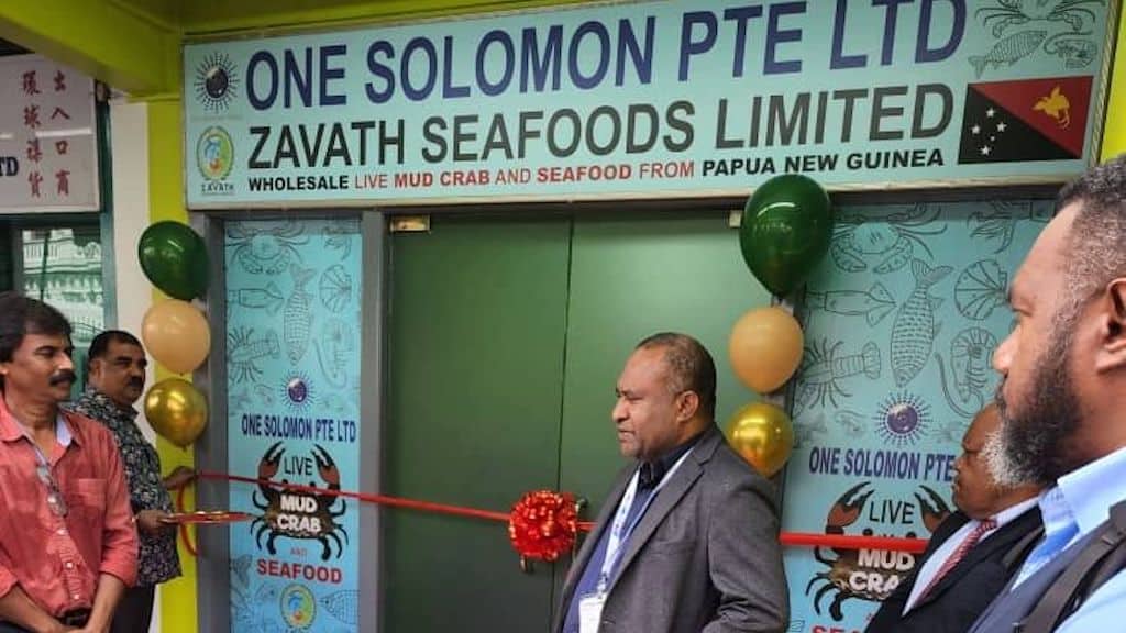 Read more about the article First seafood PNG seafood holding facility opens in Singapore