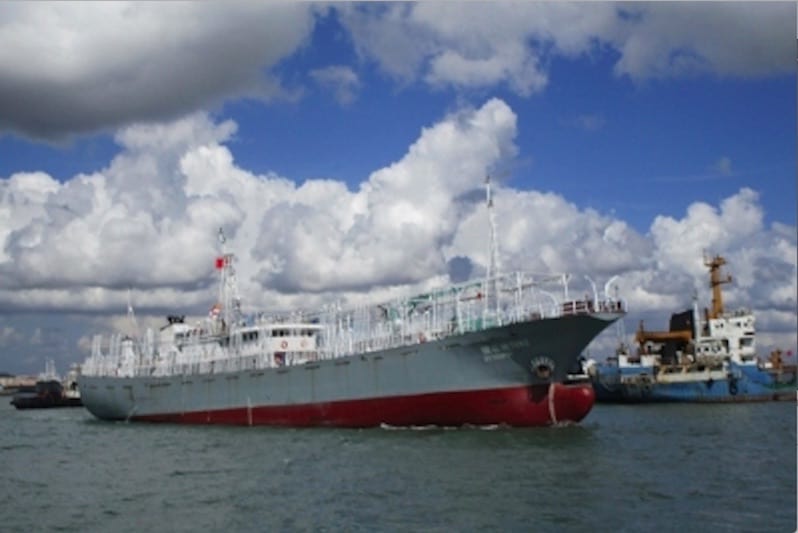 One of the new Pingtan jigging vessels - @ Fiskerforum