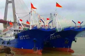 New Pingtan vessels ready for sea. Image: Pingtan Marine Enterprise - @ Fiskerforum