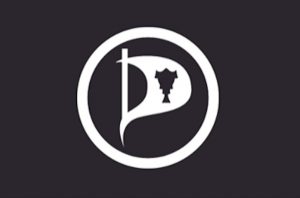 Iceland's Pirate Party emblem - @ Fiskerforum