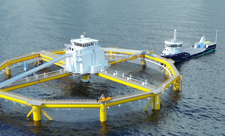 Read more about the article Rolls-Royce mooring for first offshore fish farm rig