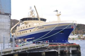 Ramoen alongside in Ålesund - @ Fiskerforum