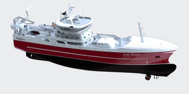 The new Research will have an all-electric Rapp Marine deck machinery package - @ Fiskerforum