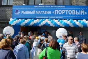 The Portovy seafood outlet was opened in Murmansk - @ Fiskerforum