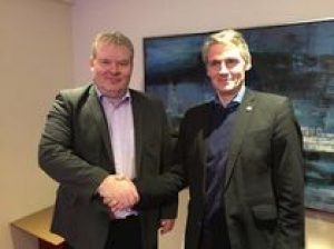 Fisheries ministers Sigurður Ingi Jóhannsson and Hogni Høydal - @ Fiskerforum