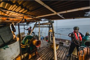 Gabonese marines secure illegal trawler. Michael Rauch/Sea Shepherd - @ Fiskerforum