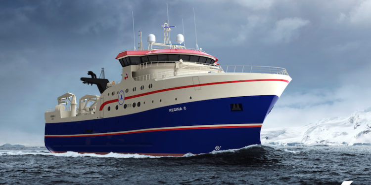 Regina C is the fourth trawler for the Christensen family with processing equipment from Carsoe and Carnitech - @ Fiskerforum