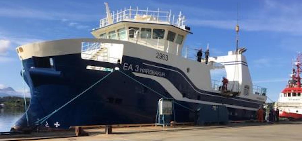 Read more about the article New Harðbakur floated off at Vard