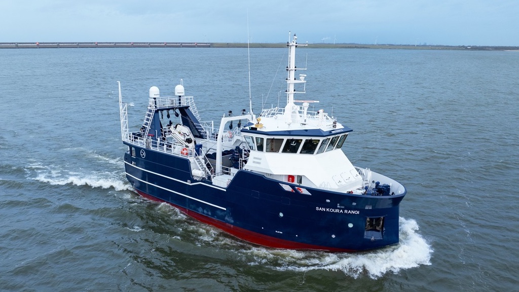 Read more about the article Sanford’s scampi trawler arrives home to New Zealand