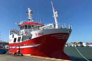 Sara Karin alongside in Hirtshals - @ Fiskerforum