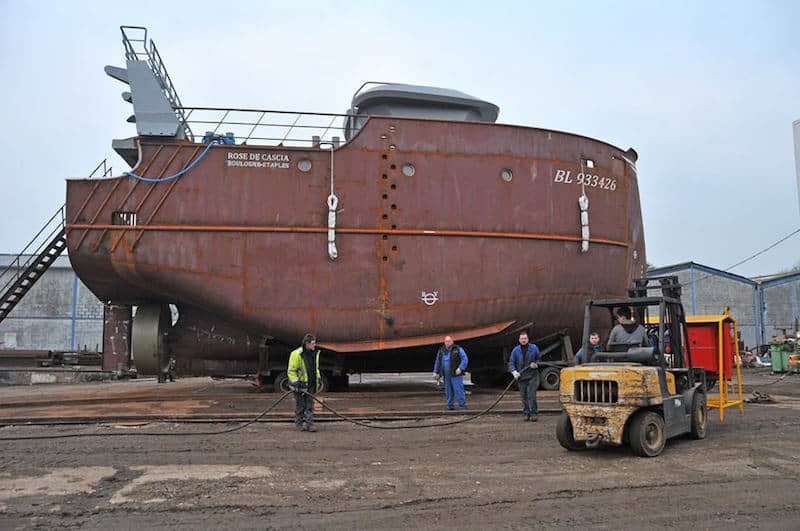 Read more about the article First Scopale hull complete