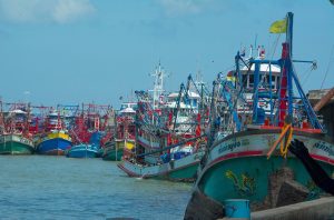 Thai fishing port - @ Fiskerforum