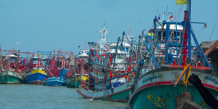 Thai fishing port - @ Fiskerforum