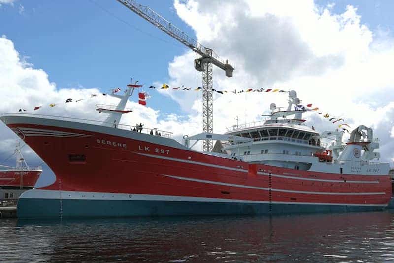 Read more about the article Shetland pelagic vessel Serene christened