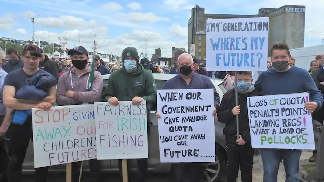 Read more about the article Irish fishermen to take grievances to Dublin