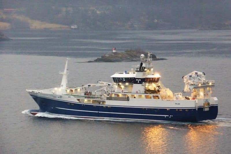 Taits FR-229 has been built at Westcon for Klondyke Fishing Company. Image: Westcon - @ Fiskerforum
