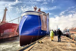Engey launched at the Celiktrans yard - @ Fiskerforum