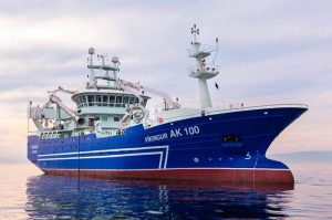 Víkingur is steaming home with 2200 tonnes in its tanks - @ Fiskerforum