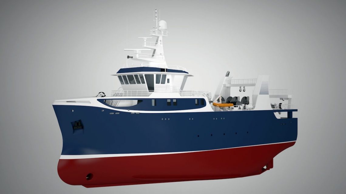 Trawler Scraper Module New trawler design showcased at Scottish Skipper Expo - FiskerForum