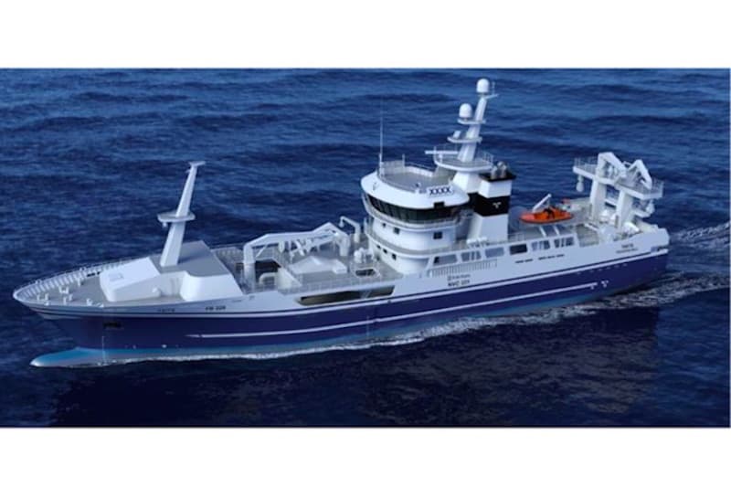 The new Klondyke pelagic vessel is a Rolls-Royce design - @ Fiskerforum