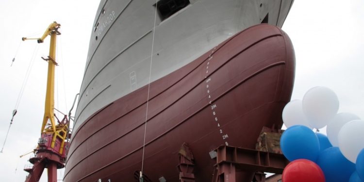 Komandor is the second of three new pelagic vessels for the Russian Far East - @ Fiskerforum