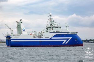 Akurey is due to dock today in Akranes - @ Fiskerforum