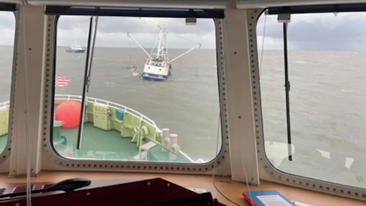 Read more about the article Shrimper sinks – five crew safe