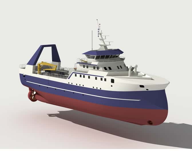 Read more about the article 50m Factory Trawler sets the standard in efficiency and fish processing capacity
