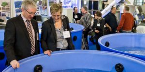 Fish fair with new exhibitors and new topics.  Photo: aquakultur - Messe Bremen - @ Fiskerforum