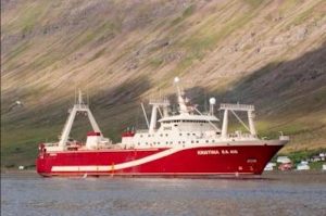 Kristina was built in 1994 and has been in Samherji's ownership since 2007 - @ Fiskerforum