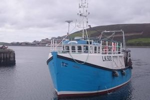 NAFC's research vessel Atlantia II in Scalloway. Image: NAFC - @ Fiskerforum