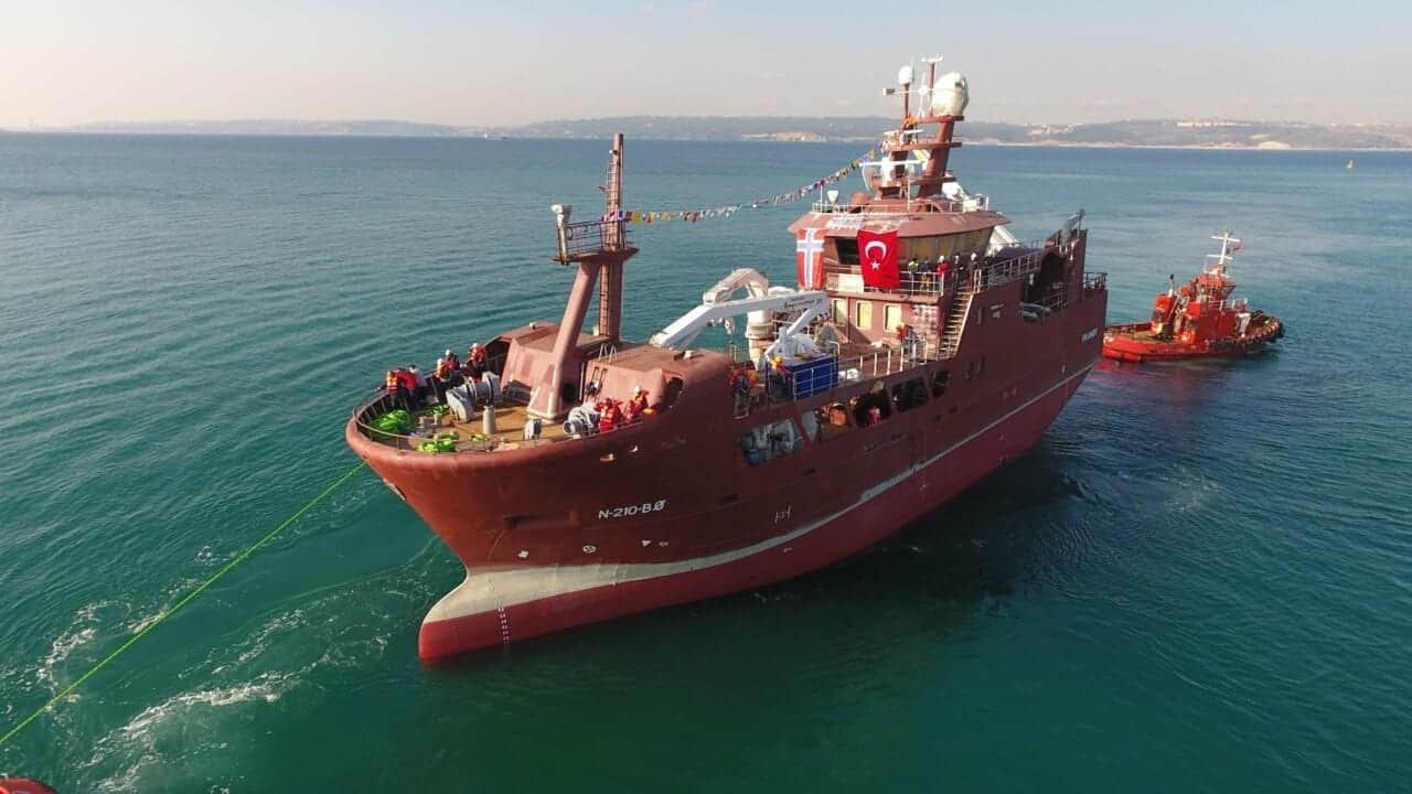 Read more about the article Özata Shipyard launches new Vikanøy