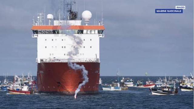 Read more about the article Protest disrupts windfarm progress