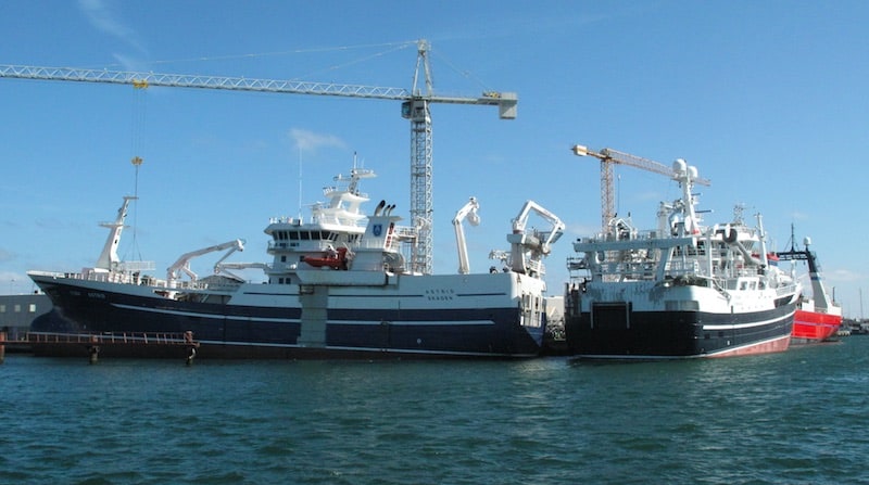 Read more about the article Blue whiting fleet S-W of St Kilda
