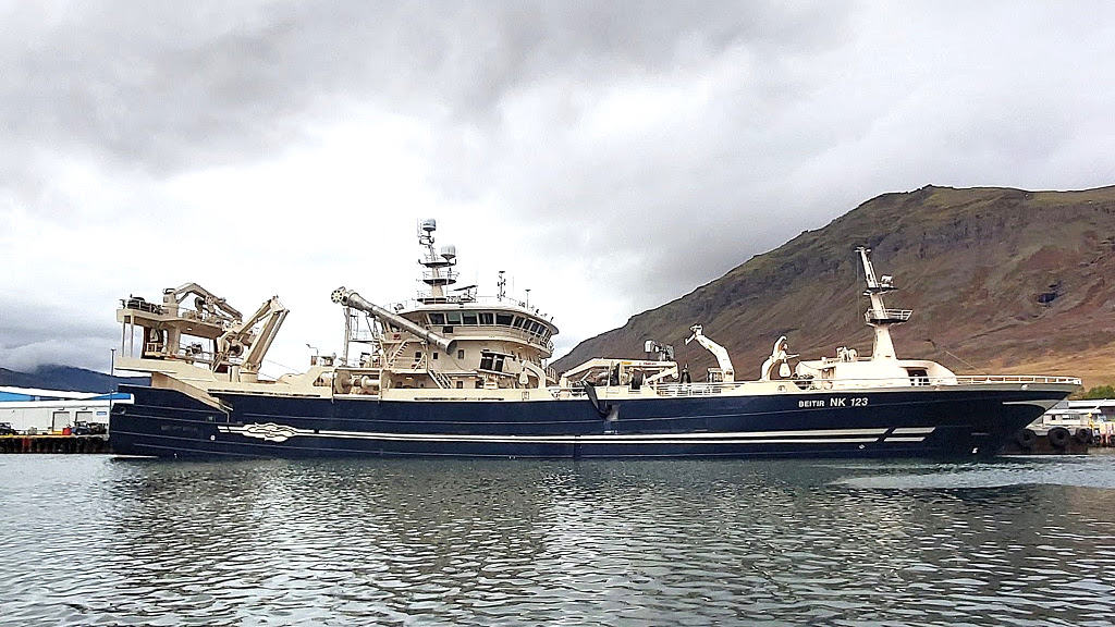 Read more about the article Heavy fishing for herring off western Iceland