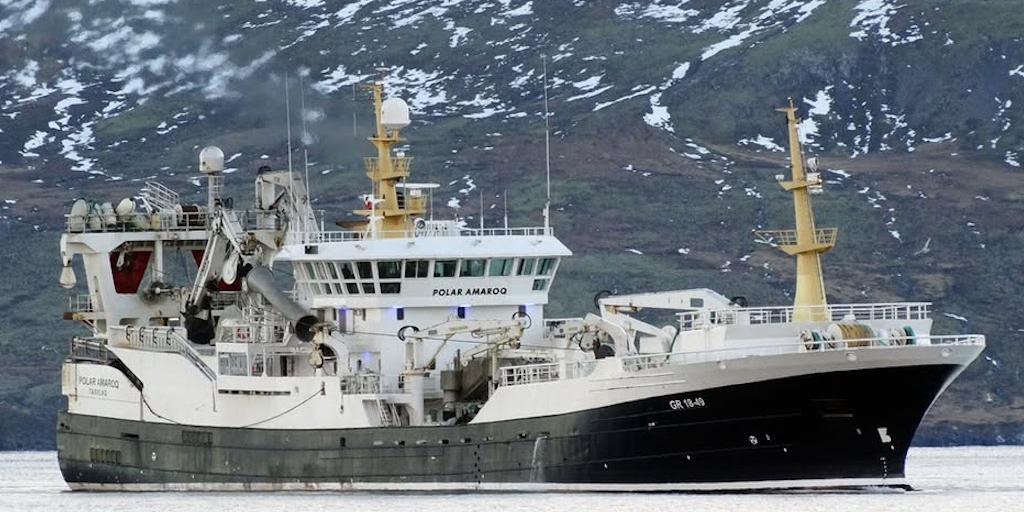 Read more about the article First blue whiting of the year to Síldarvinnslan