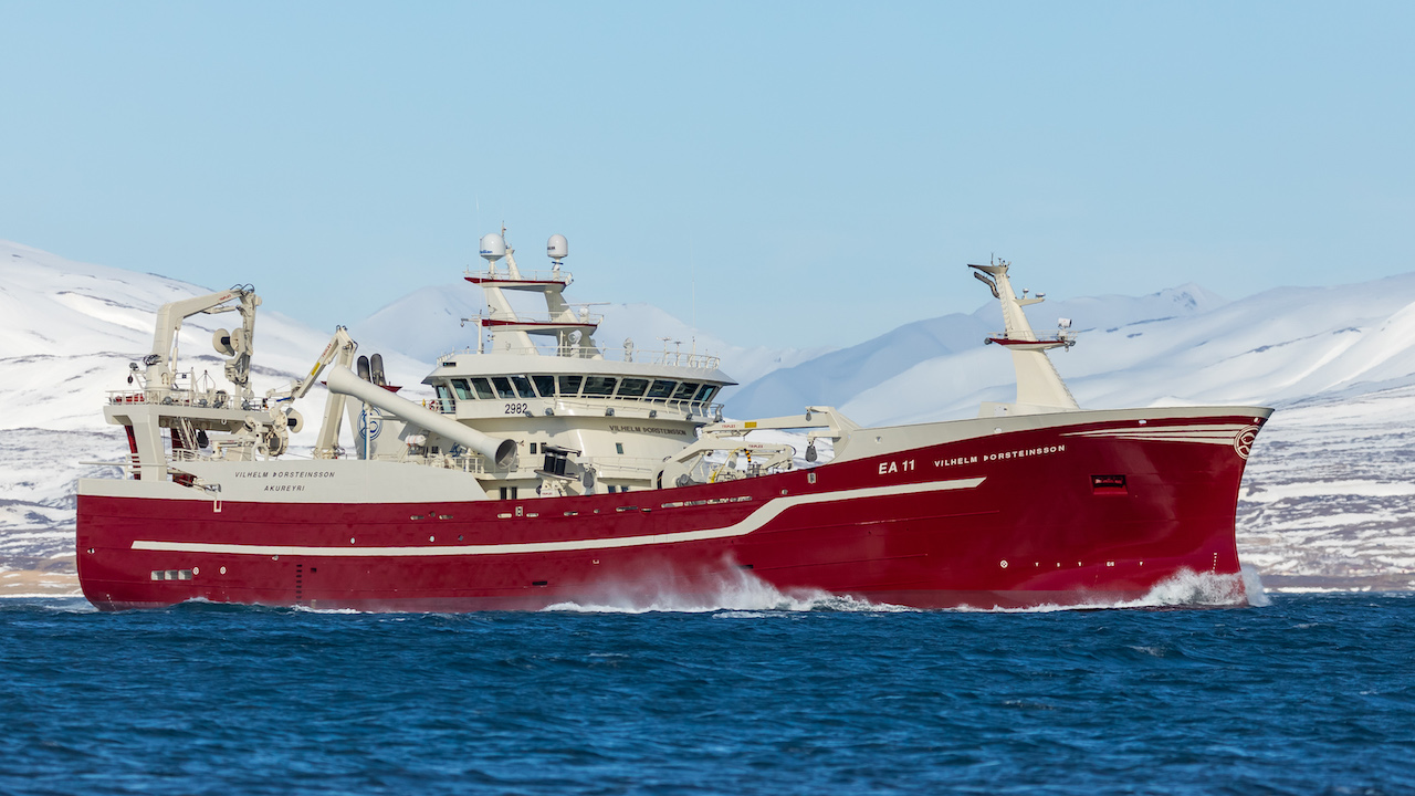 Read more about the article Sister ships deliver full tanks of blue whiting